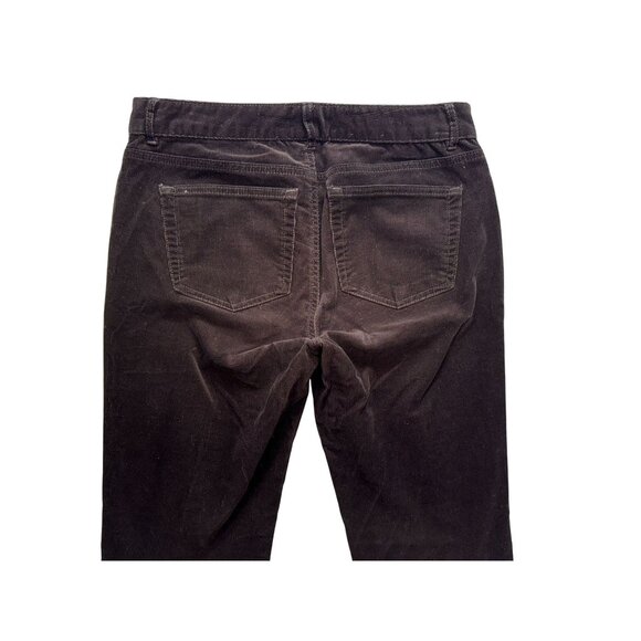 Chaps Womens Corduroy Pants Size 4 Dark Brown - Picture 8 of 10